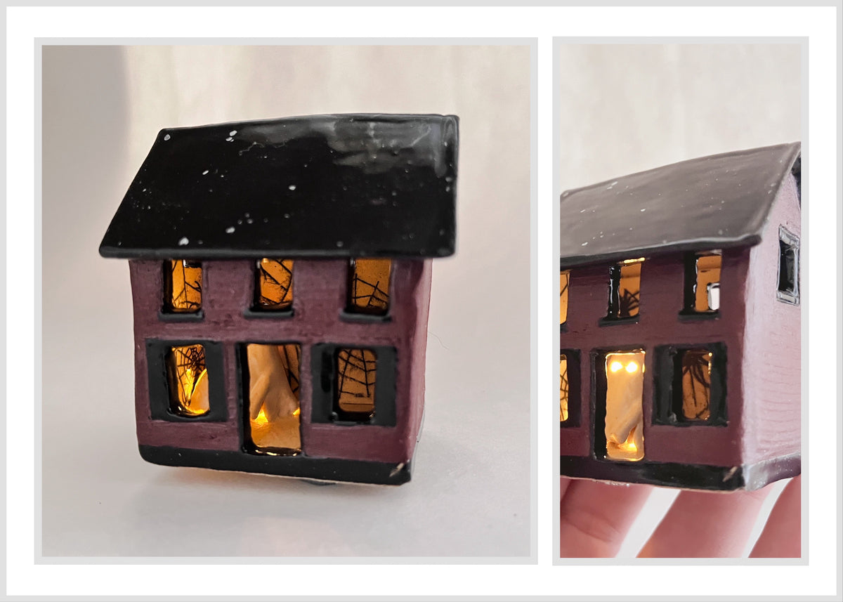 Mini House with Ghost (bats interior)