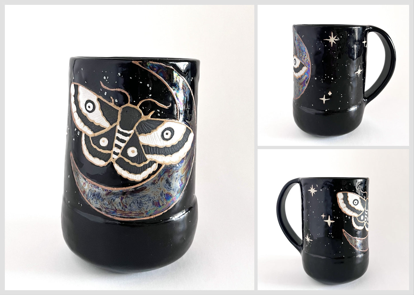 Midnight Moth Mug