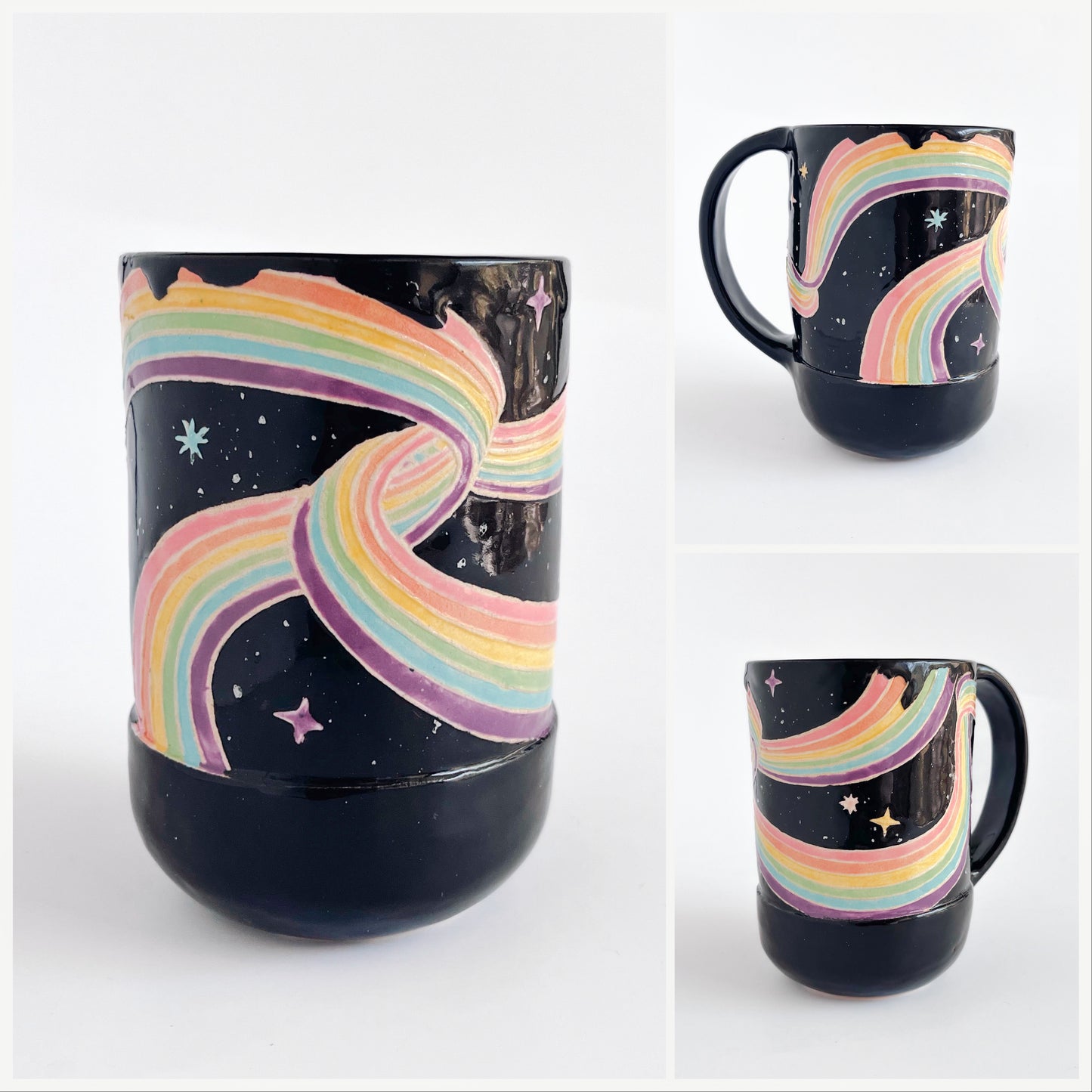 Midnight Rainbow Mug