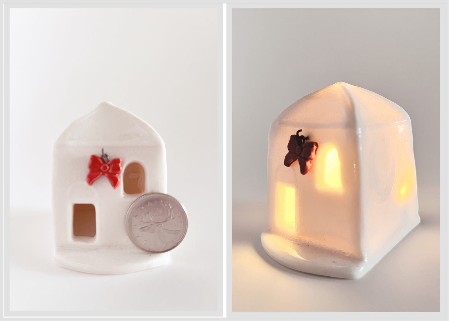 Illuminated Porcelain Houses