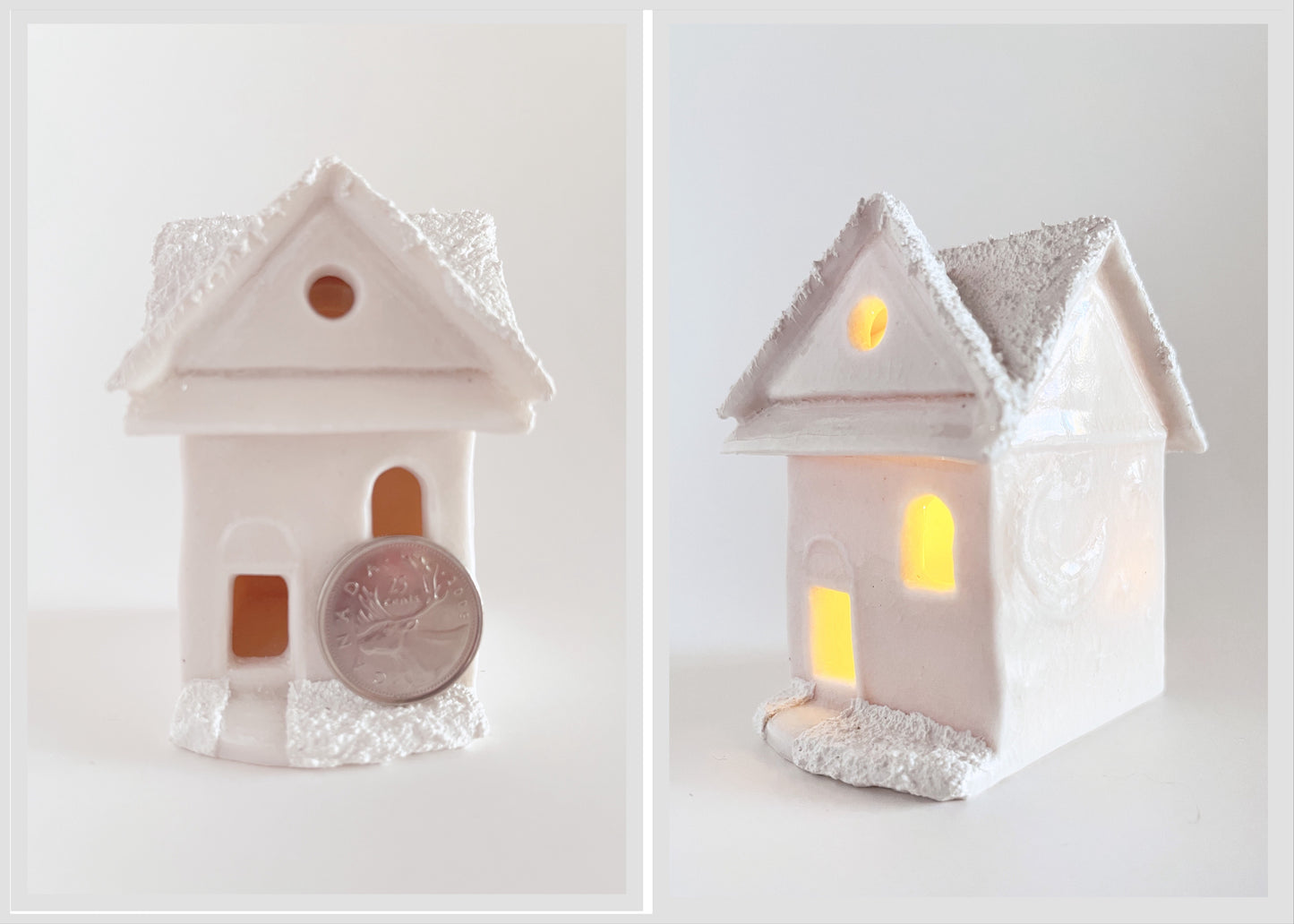 Illuminated Porcelain Houses