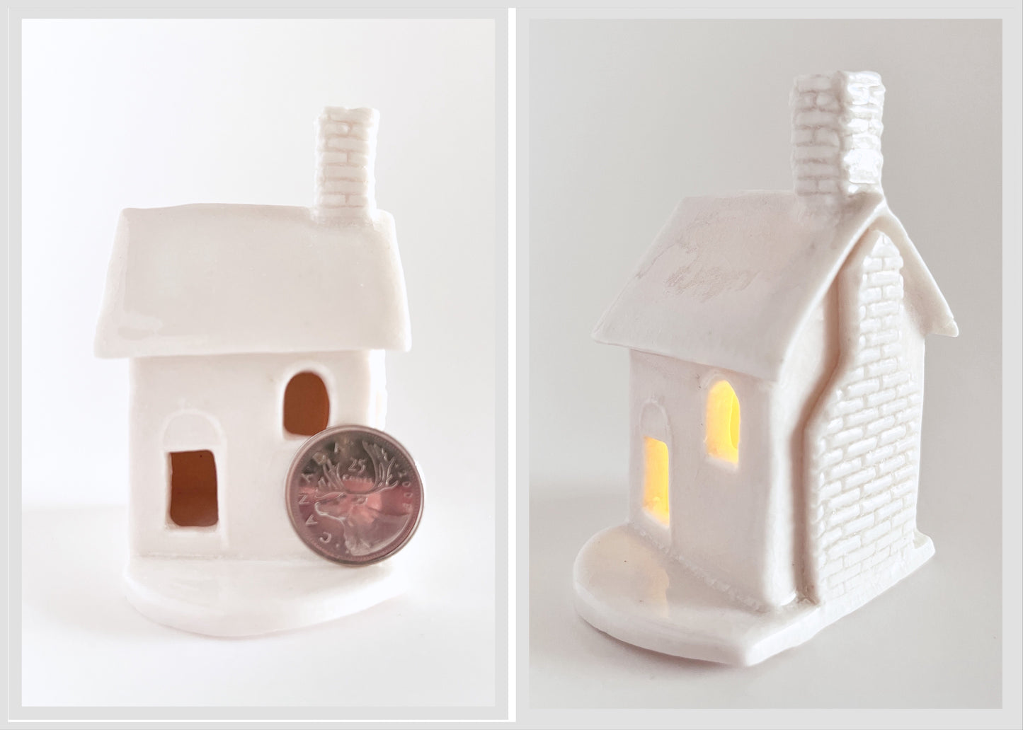 Illuminated Porcelain Houses