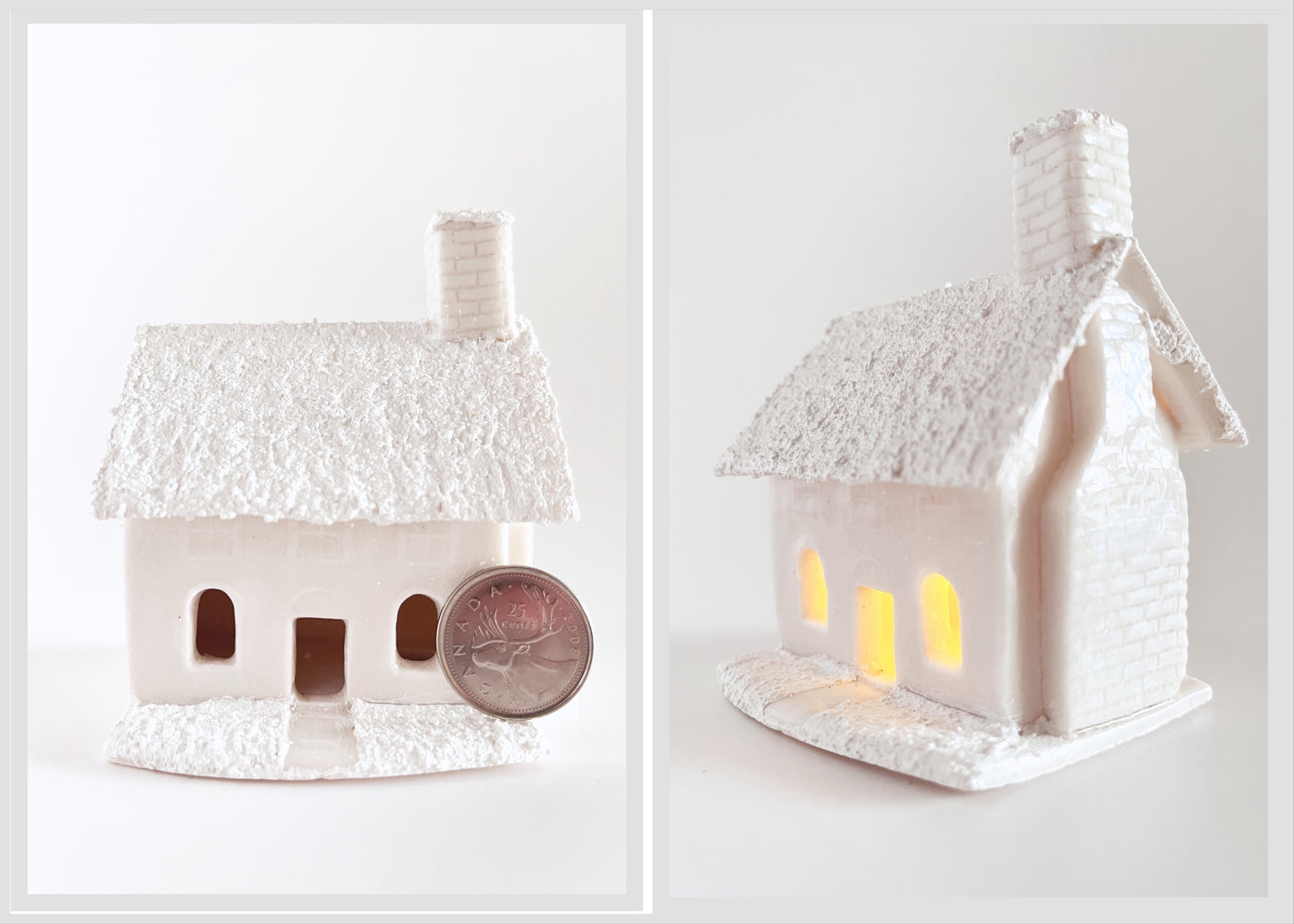 Illuminated Porcelain Houses