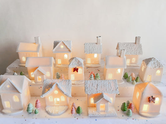 Illuminated Porcelain Houses