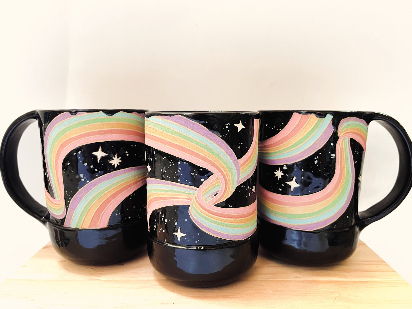 Midnight Rainbow Mug
