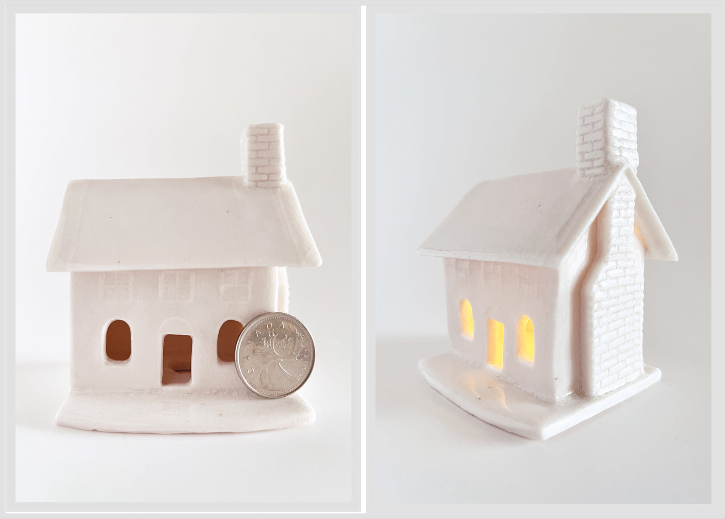 Illuminated Porcelain Houses