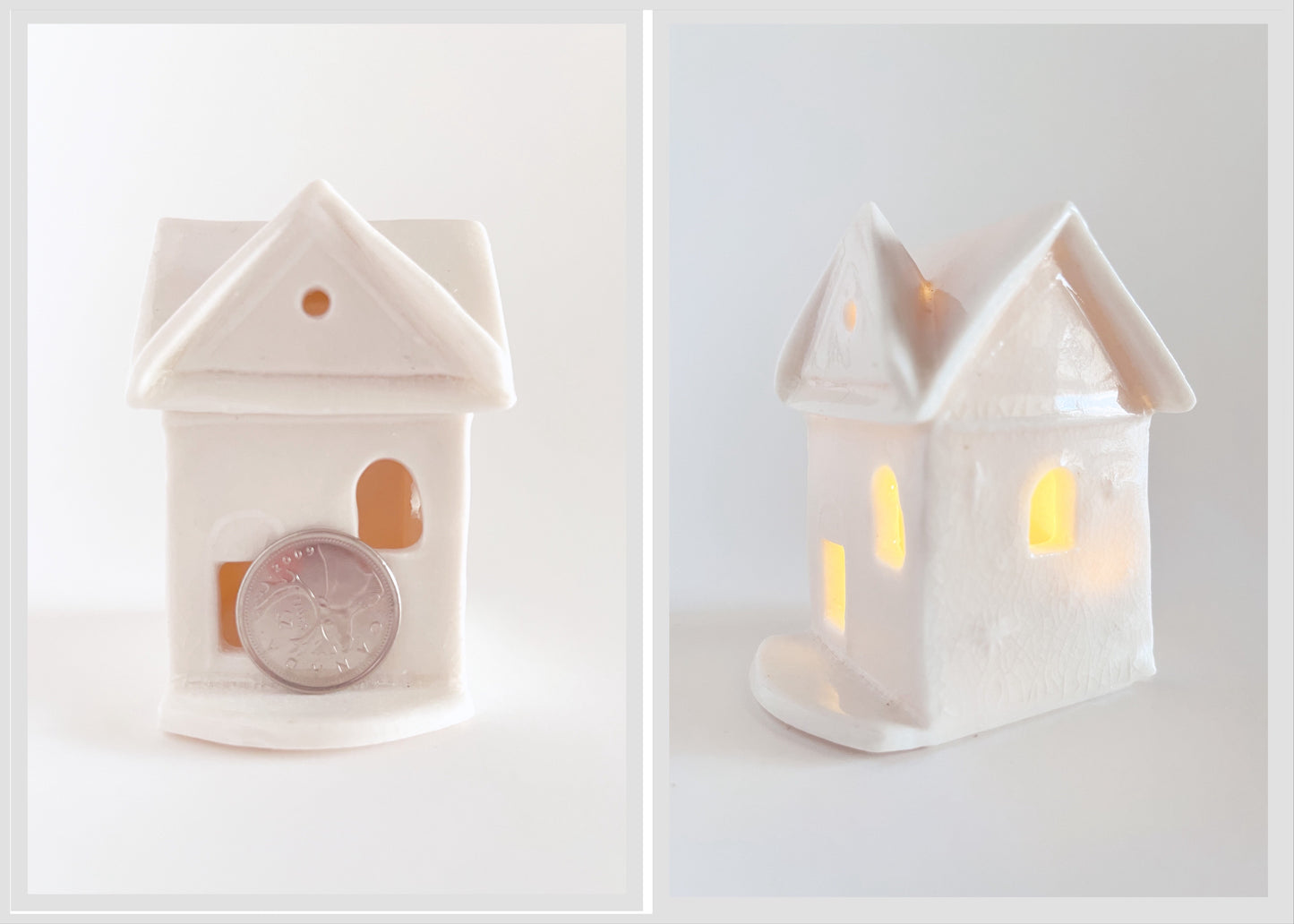 Illuminated Porcelain Houses