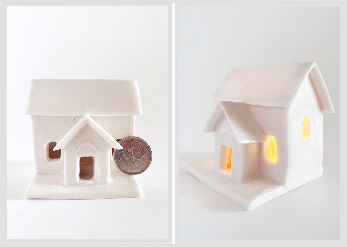 Illuminated Porcelain Houses